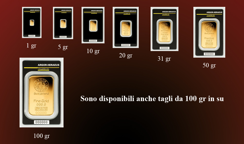 oro da investimento